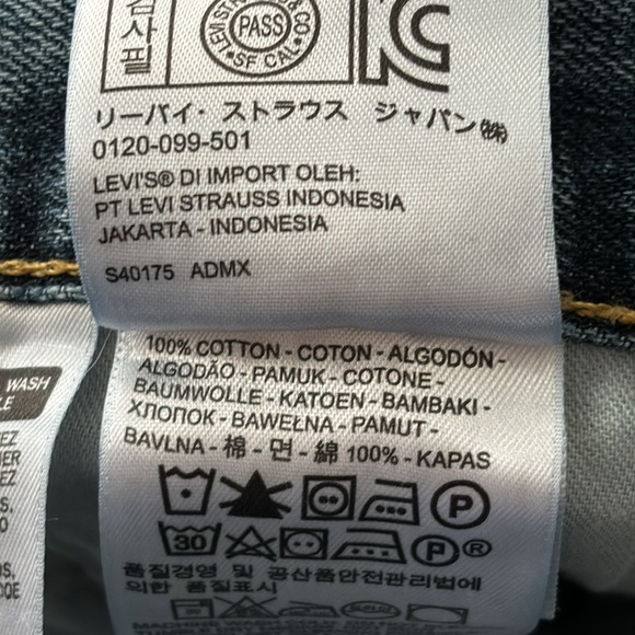 LEVI’S 559 RELAXED FIT STRAIGHT JEANS MEDIUM WASH - Picture 13 of 16